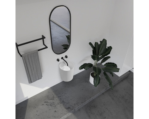 Раковина Abber Stein 42 AS2624 Белая матовая