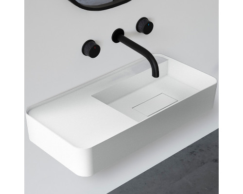 Раковина Abber Stein 120 AS2627-1.2 Белая матовая