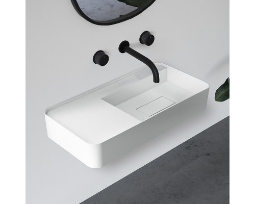 Раковина Abber Stein 120 AS2627-1.2 Белая матовая