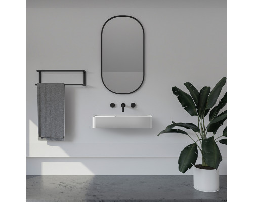 Раковина Abber Stein 120 AS2627-1.2 Белая матовая