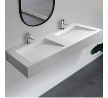 Раковина Abber Stein 152 AS2643-1.5 двойная Белая матовая