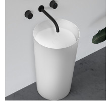 Раковина Abber Stein 45 AS2506-H Белая матовая