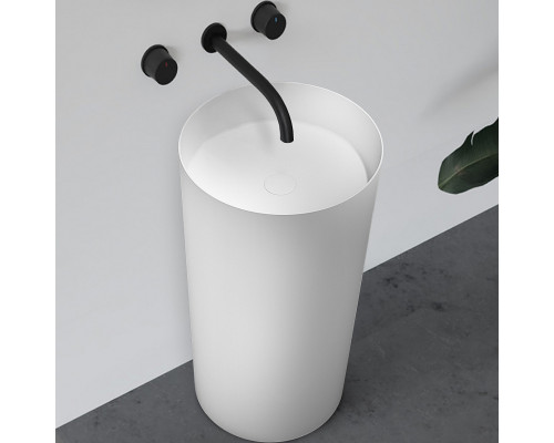 Раковина Abber Stein 45 AS2506-H Белая матовая