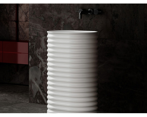 Раковина Abber Stein 58 AS2550 Белая матовая