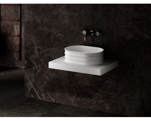 Раковина-чаша Abber Stein 56 AS2650 Белая матовая