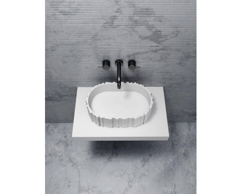 Раковина-чаша Abber Stein 56 AS2655 Белая матовая