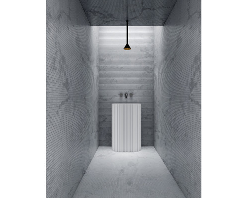 Раковина Abber Stein 58 AS2551-H Белая матовая