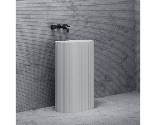 Раковина Abber Stein 58 AS2551-H Белая матовая