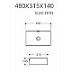 Купить Раковина-чаша Aquanet Perfect-2-MB 48 273677 Черная матовая в магазине сантехники Santeh-Crystal.ru