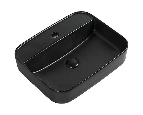 Заказать Раковина Aquanet Soul-2-MB 50 273670 Черная матовая в магазине сантехники Santeh-Crystal.ru