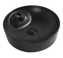 Раковина-чаша Aquanet Луна 43 273671 Черная матовая