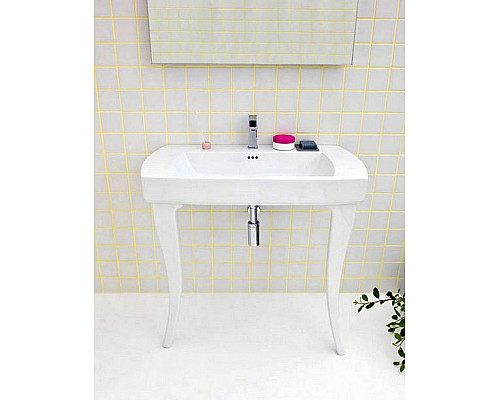 Приобрести Раковина Artceram Jazz 91.5 JZL001 01 00 Белая в магазине сантехники Santeh-Crystal.ru