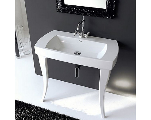 Приобрести Раковина Artceram Jazz 91.5 JZL001 01 00 Белая в магазине сантехники Santeh-Crystal.ru