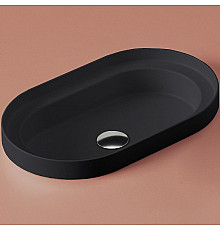 Раковина Artceram Fuori 60 TFL033 17 00 Черная матовая