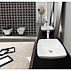 Заказать Раковина Artceram Jazz 60 JZL002 01 00 Белая в магазине сантехники Santeh-Crystal.ru