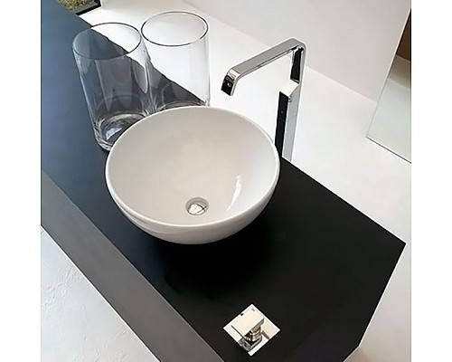 Приобрести Раковина Artceram La Ciotola 46 LCL001 01 00 Белая в магазине сантехники Santeh-Crystal.ru