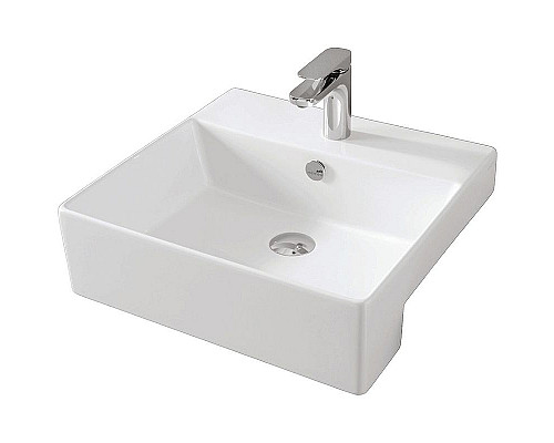 Купить Раковина Artceram Quadro 50 QUL004 01 00 Белая в магазине сантехники Santeh-Crystal.ru