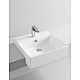 Купить Раковина Artceram Quadro 50 QUL004 01 00 Белая в магазине сантехники Santeh-Crystal.ru