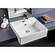 Купить Раковина Artceram Quadro 50 QUL004 01 00 Белая в магазине сантехники Santeh-Crystal.ru