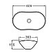 Купить Раковина-чаша BelBagno 60 BB1404-H316 Бежевая матовая в магазине сантехники Santeh-Crystal.ru