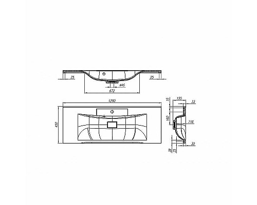 Заказать Раковина BelBagno 120 BB1200/450-LV-MR-PR Белая в магазине сантехники Santeh-Crystal.ru