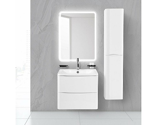 Заказать Раковина BelBagno 60 BB600/455-LV-MR-ALR Белая в магазине сантехники Santeh-Crystal.ru