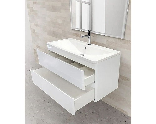 Приобрести Раковина BelBagno 80 BB800/455-LV-MR-ALR Белая в магазине сантехники Santeh-Crystal.ru