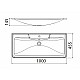 Заказать Раковина BelBagno 100 BB1000/455-LV-MR-ALR Белая в магазине сантехники Santeh-Crystal.ru