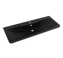 Раковина BelBagno 120 BB1200/455-LV-ART-ALR-NERO Черная матовая