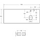 Приобрести Столешница под раковину BelBagno 120 EK-120-AS-BL-R Bianco Lucido в магазине сантехники Santeh-Crystal.ru