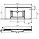 Купить Раковина BelBagno Ancona-N 100 EA-1000-LVB Белая в магазине сантехники Santeh-Crystal.ru