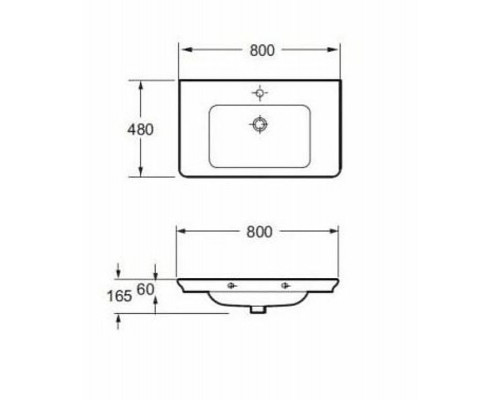 Заказать Раковина BelBagno Torino 80 TOR-800-CB-LVB Белая в магазине сантехники Santeh-Crystal.ru