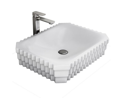 Купить Раковина Bien Shine 61 SHLG06101FD0W3000 Белая в магазине сантехники Santeh-Crystal.ru