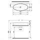 Заказать Раковина-чаша Bocchi Cortina Vessel 85 1014-005-0125 Черная глянцевая в магазине сантехники Santeh-Crystal.ru
