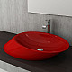 Купить Раковина-чаша Bocchi Vessel 72 1013-019-0125 Красная глянцевая в магазине сантехники Santeh-Crystal.ru