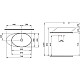 Купить Раковина-чаша Bocchi Vessel 72 1013-019-0125 Красная глянцевая в магазине сантехники Santeh-Crystal.ru