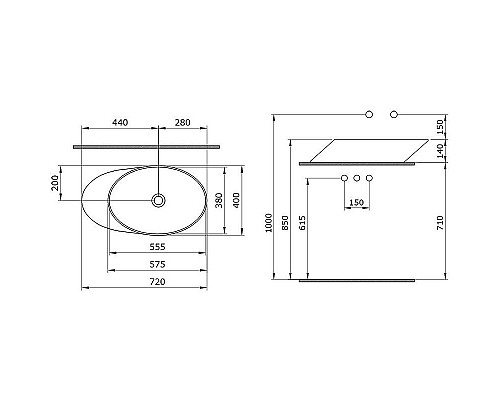 Приобрести Раковина-чаша Bocchi Vessel 72 1013-001-0125 Белая глянцевая в магазине сантехники Santeh-Crystal.ru