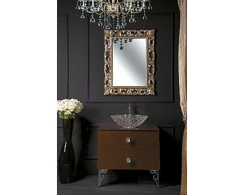 Заказать Столешница под раковину Boheme Armadi Art NeoArt 100 853-100-DB Dark Brown в магазине сантехники Santeh-Crystal.ru