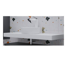 Столешница под раковину Boheme Armadi Art Flat 100 869-100 Белая