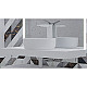 Заказать Столешница под раковину Boheme Armadi Art Flat 80 869-080 Белая в магазине сантехники Santeh-Crystal.ru