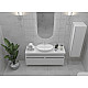 Заказать Столешница под раковину Boheme Armadi Art Flat 140 869-140 Белая в магазине сантехники Santeh-Crystal.ru