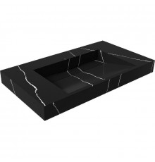 Раковина подвесная Boheme Armadi Art Flat 80 859-080-NM цвет Черный мрамор