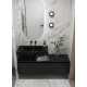 Раковина подвесная Boheme Armadi Art Flat 80 859-080-NM цвет Черный мрамор