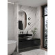 Раковина подвесная Boheme Armadi Art Flat 80 859-080-NM цвет Черный мрамор
