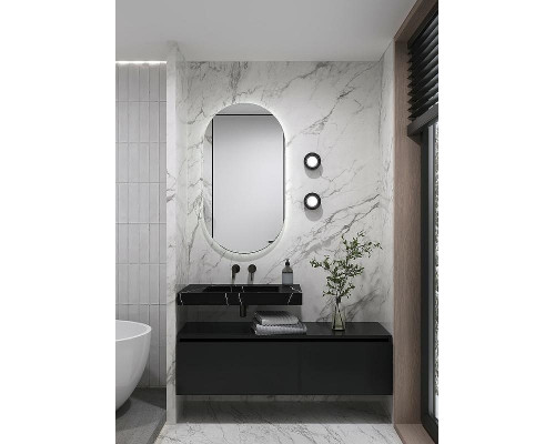 Раковина подвесная Boheme Armadi Art Flat 80 859-080-NM цвет Черный мрамор