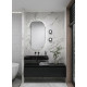 Раковина подвесная Boheme Armadi Art Flat 80 859-080-NM цвет Черный мрамор