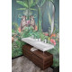 Раковина подвесная Boheme Armadi Art Flat 140 859-140-2 двойная Белая