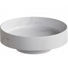 Раковина накладная Boheme Corian 40 801-CLCT Calacatta
