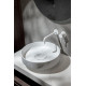 Раковина накладная Boheme Corian 40 801-CLCT Calacatta