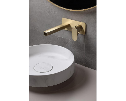 Раковина накладная Boheme Corian 40 801-CLCT Calacatta